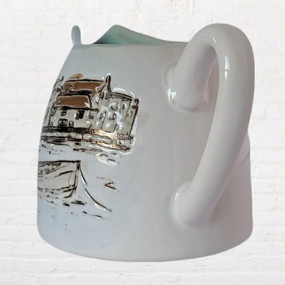 Spectrum Designz Creamer, Ivory and Light Green, 3